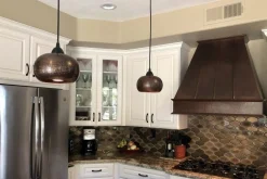 Best 7" Copper Globe Pendant Light Pendants