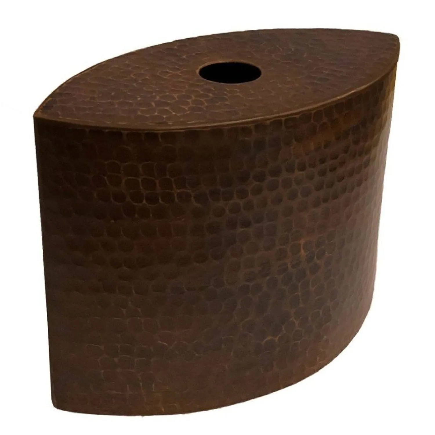 Sale 8" Copper Oval Cylinder Pendant Light Shade Pendants