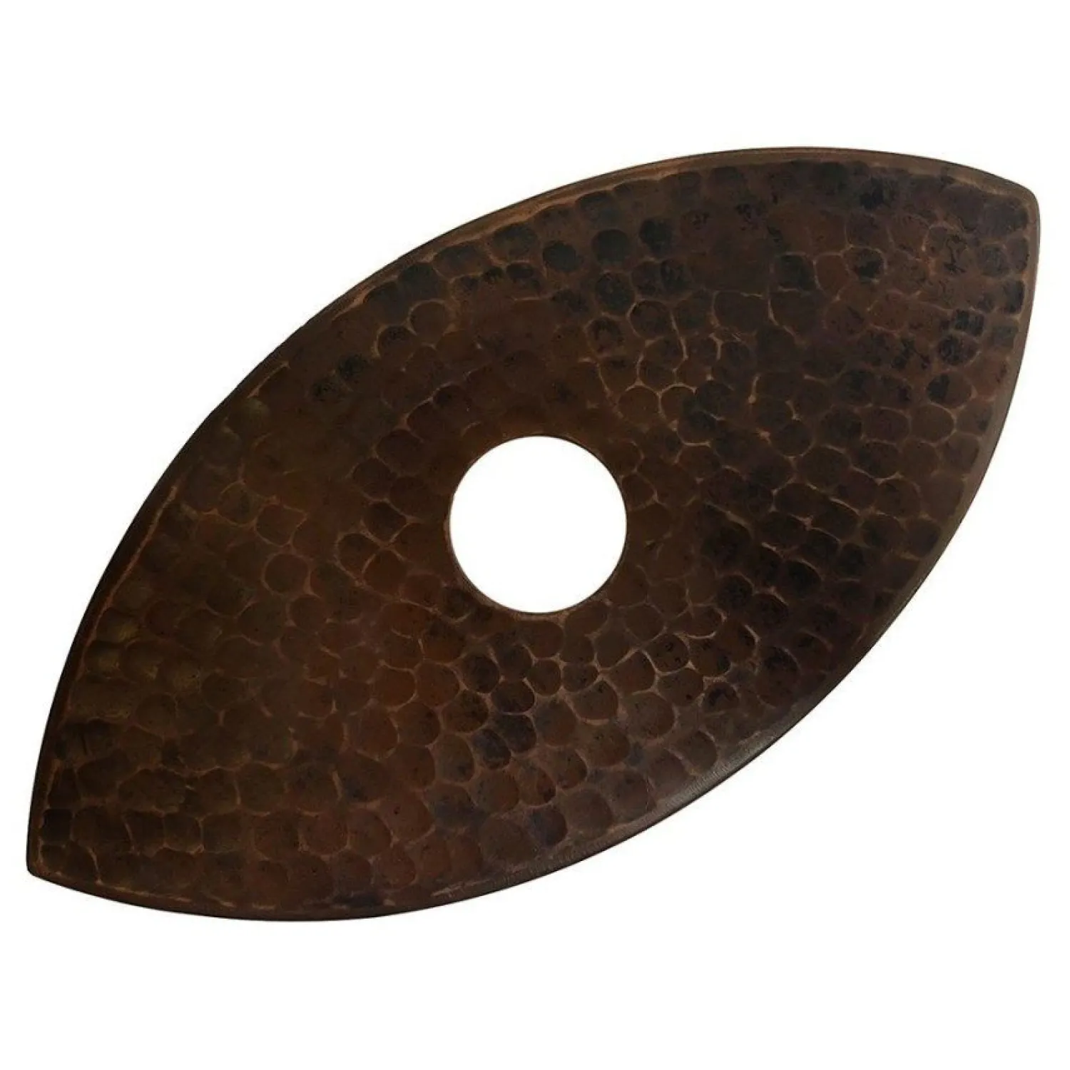Sale 8" Copper Oval Cylinder Pendant Light Shade Pendants