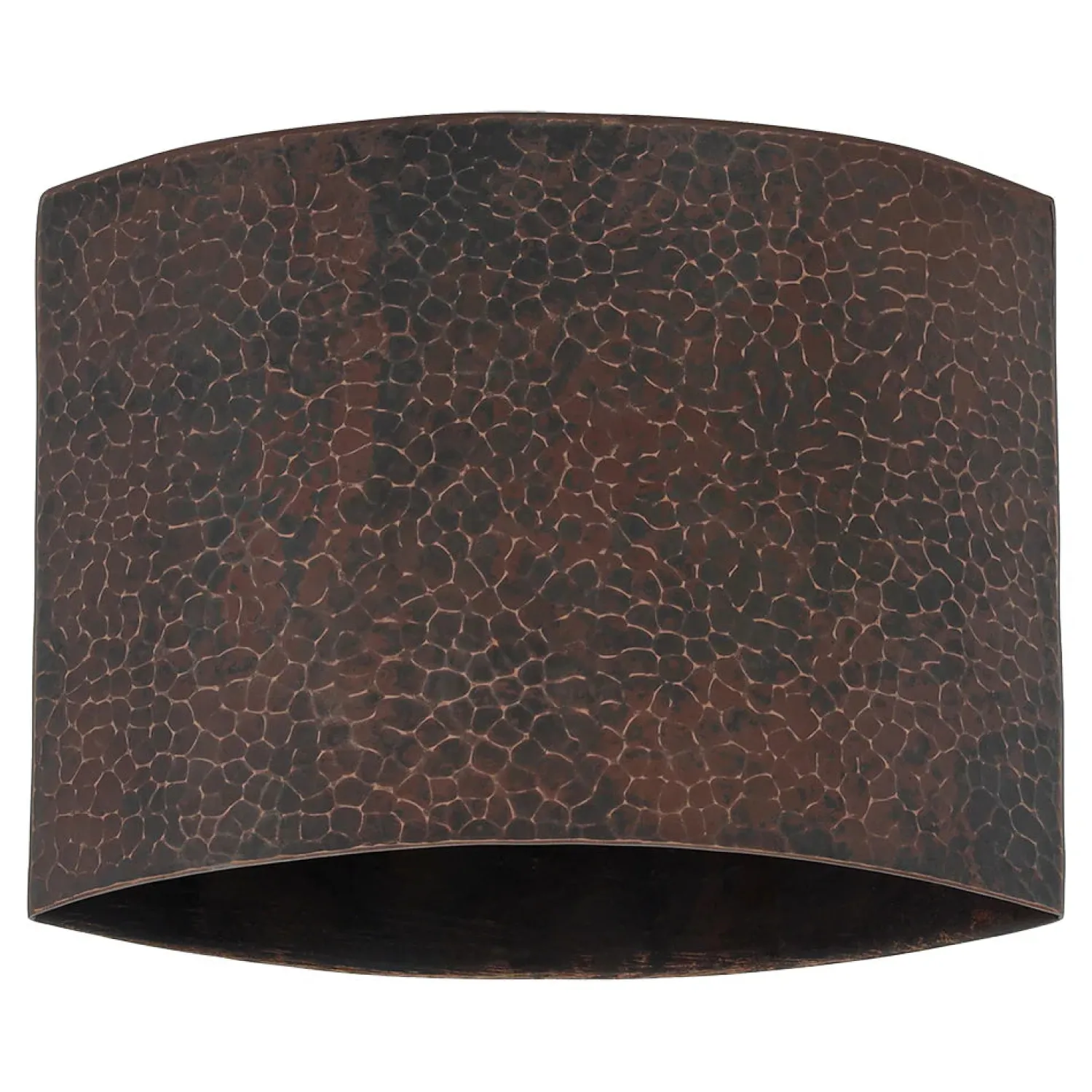 Sale 8" Copper Oval Cylinder Pendant Light Shade Pendants