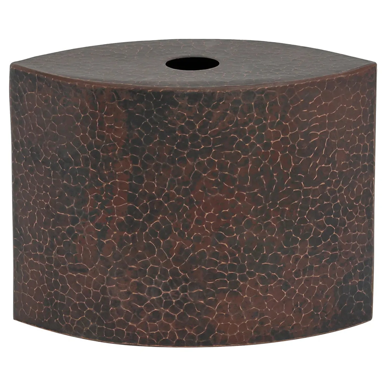 Sale 8" Copper Oval Cylinder Pendant Light Shade Pendants