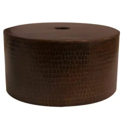 Sale 8" Copper Replacement Round Cylinder Pendant Light Shade Pendants