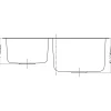 Dawn ASU110 30" Double Bowl Undermount 18 Gauge Stainless Steel Kitchen Sink Stainless Steel Sinks|Double Bowl Sinks