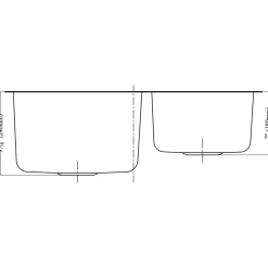 Clearance Dawn ASU110 30" Double Bowl Undermount 18 Gauge Stainless Steel Kitchen Sink Stainless Steel Sinks|Double Bowl Sinks
