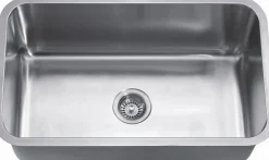 Sale Dawn ASU106 Single Bowl 30" Undermount Stainless Steel Kitchen Sink Stainless Steel Sinks|Single Bowl Sinks