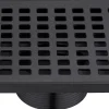 Hot Dawn Brisbane River Series Square Shower Drain 5"L Dark Brown Finished Shower Drains