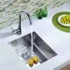 Sale Dawn BS131507 15" Single Bowl Undermount 18 Gauge Stainless Steel Bar Sink Sinks For Tight Spaces|Bar / Prep Sinks