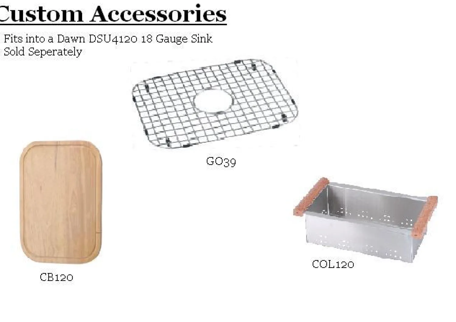 Outlet Dawn CB120 Cutting Board for DSU4120 Cutting Boards