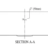 Clearance Dawn DSQ241607 Undermount Square Corner Single Bowl Sink Stainless Steel Sinks|Single Bowl Sinks