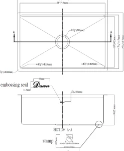 Sale Dawn 30" DSR2817 Stainless Undermount Workstation Kitchen Sink Stainless Steel Sinks|Undermount Sinks