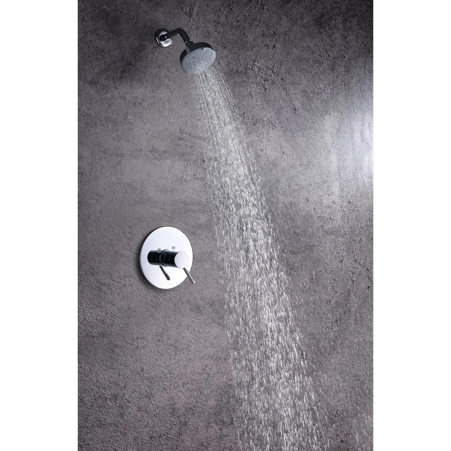 Best Dawn Pinnacles Series Shower Combo Set Wall Mounted Showerhead with Trim Shower Sets