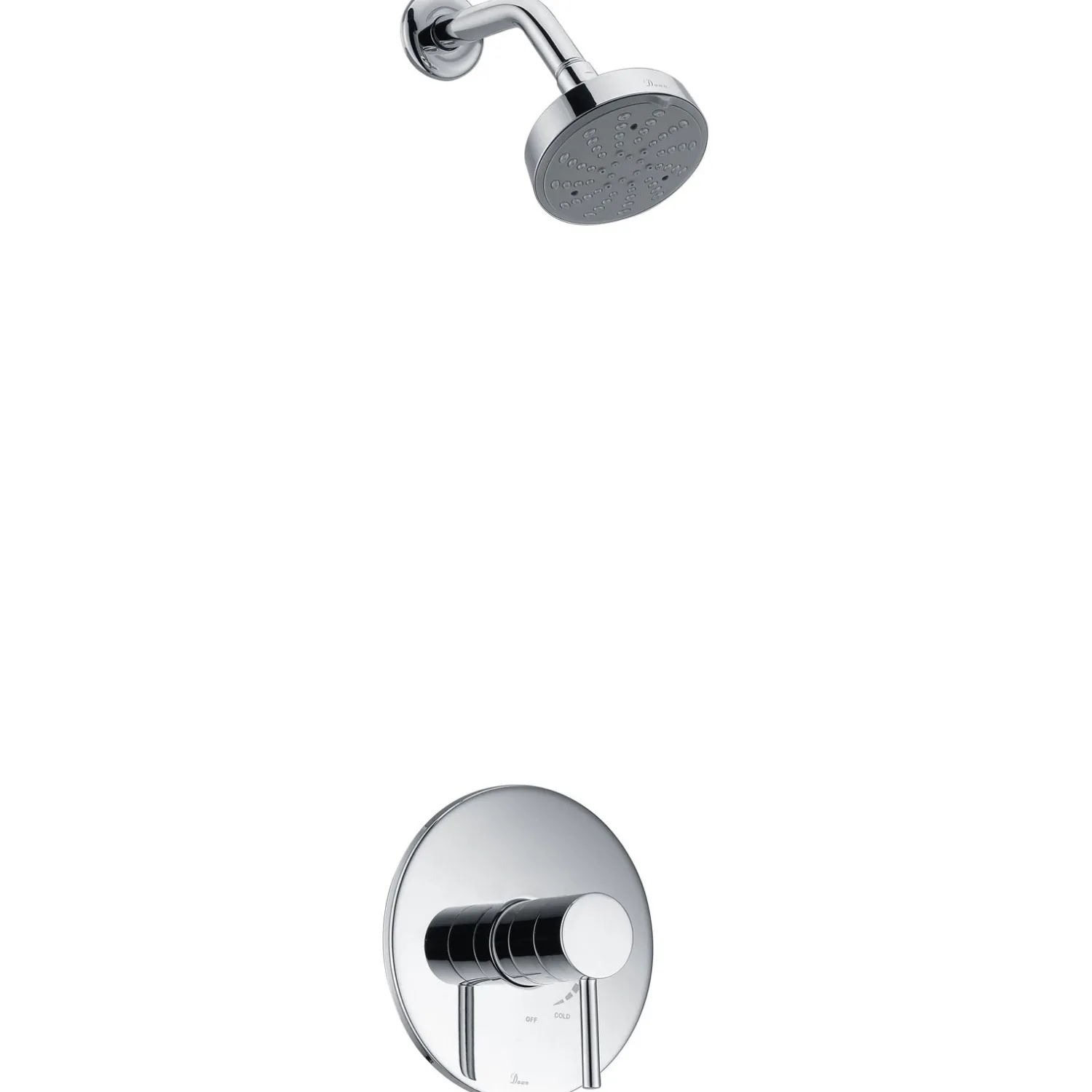 Best Dawn Pinnacles Series Shower Combo Set Wall Mounted Showerhead with Trim Shower Sets