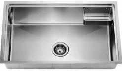 Sale Dawn 33" Single Bowl Undermount 18 Gauge Stainless Steel Kitchen Sink Workstation Sinks|Stainless Steel Sinks