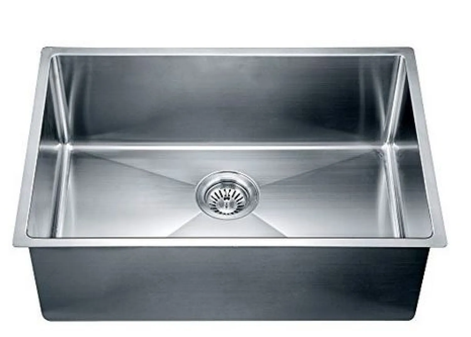Online Dawn 27" Single Bowl Undermount 18 Gauge Stainless Steel Kitchen Sink Stainless Steel Sinks|Single Bowl Sinks