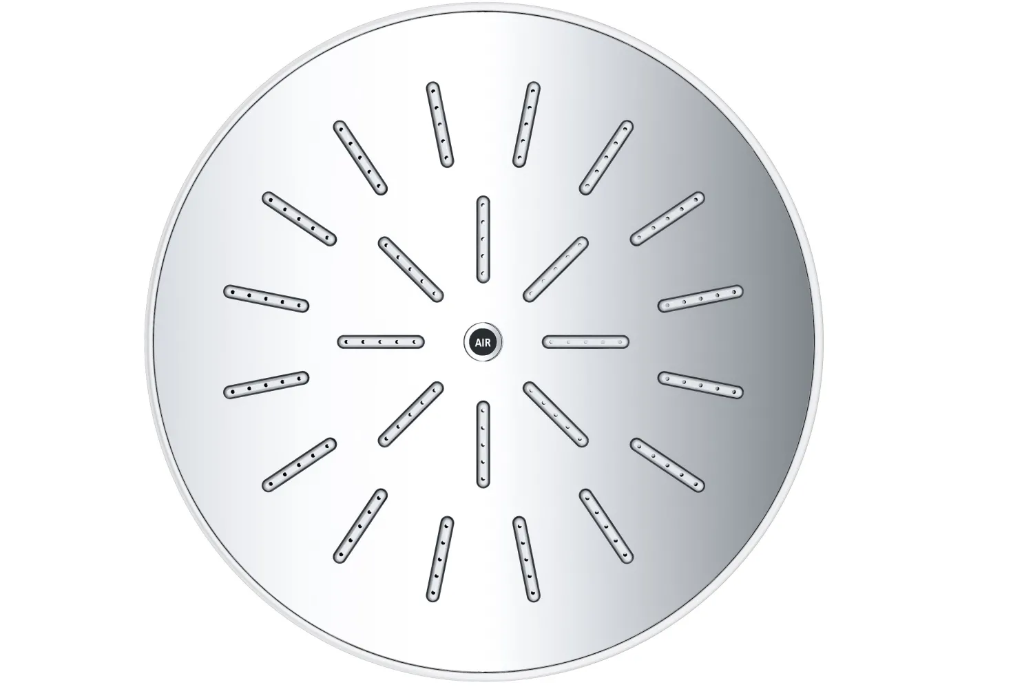 Outlet Dawn Single Function Round Rain Showerhead Shower Heads