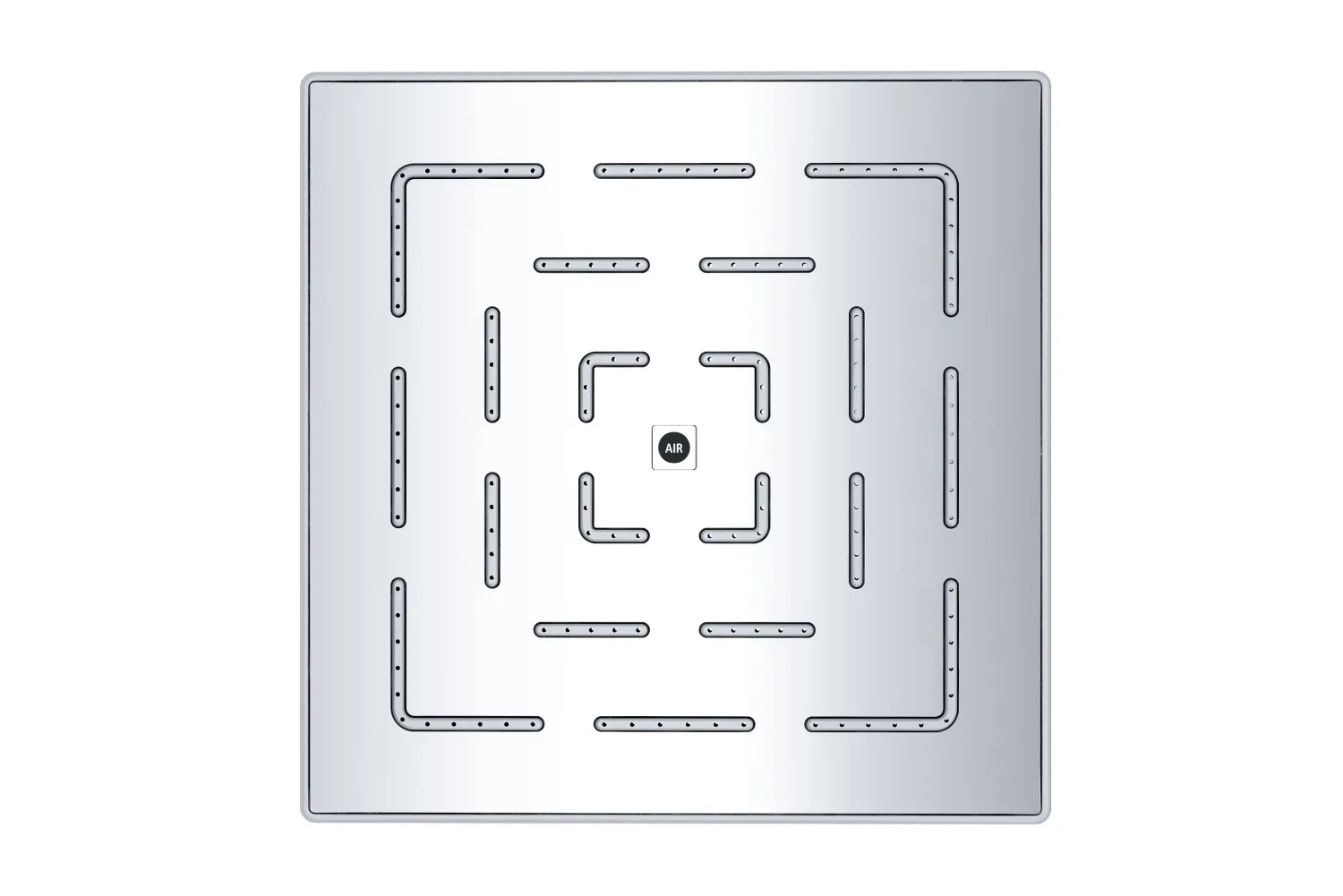 Sale Dawn Single Function Square Rain Showerhead Shower Heads