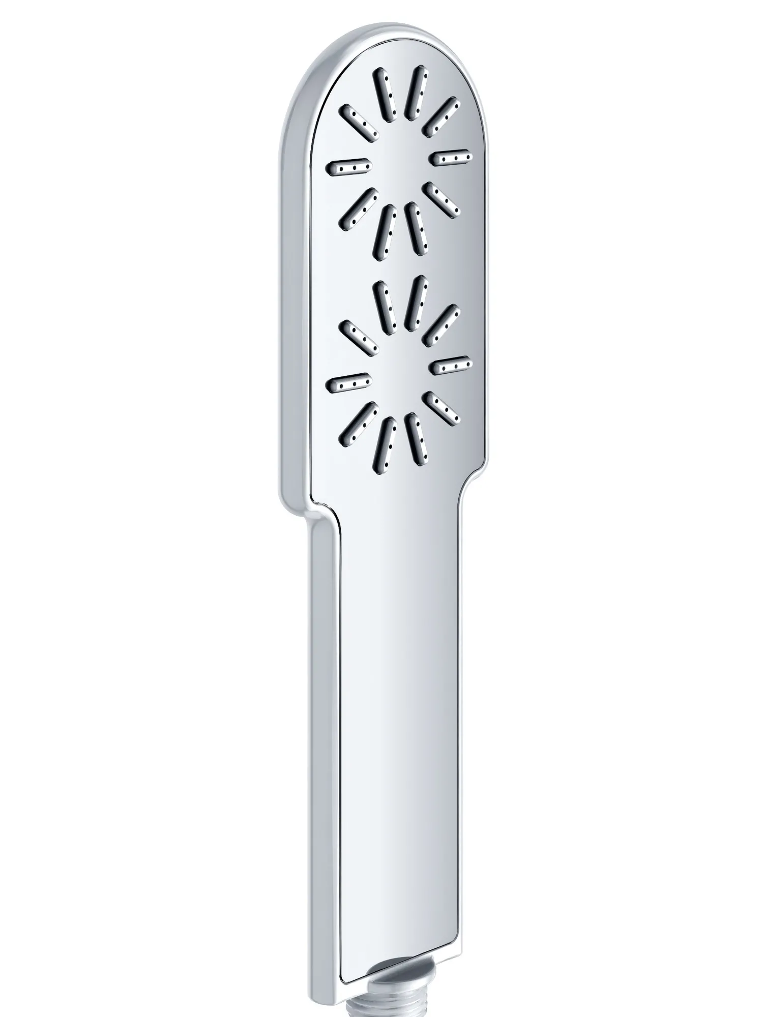 Discount Dawn Stainless Steel Round Hand Shower with White Lines Handheld Shower Heads
