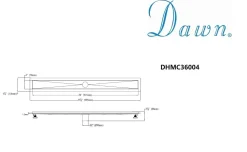 New Dawn Stainless Steel Shower Drain Channel for Hot Mop Shower Drains