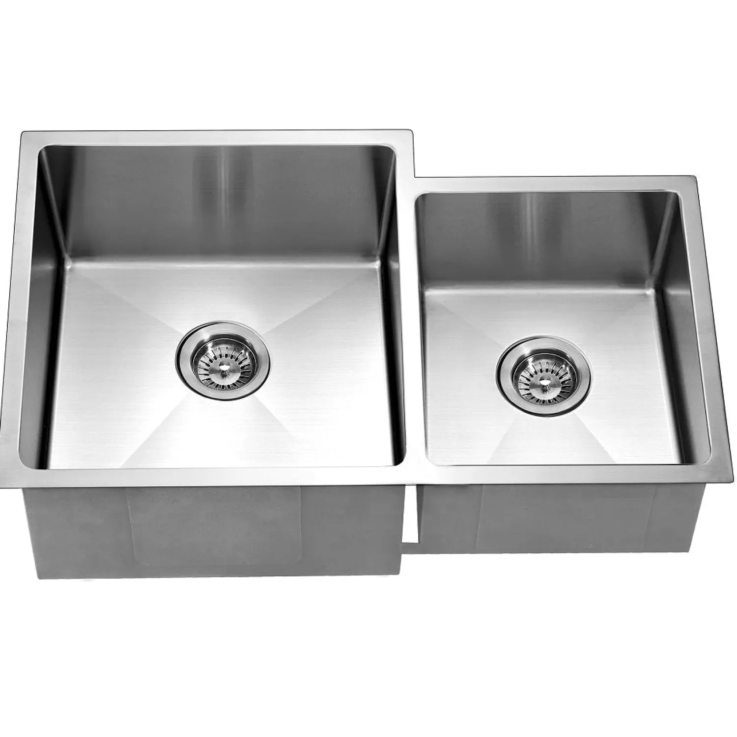 Discount Dawn Undermount Extra Small Corner Radius Double Bowls Stainless Steel Sinks|Double Bowl Sinks