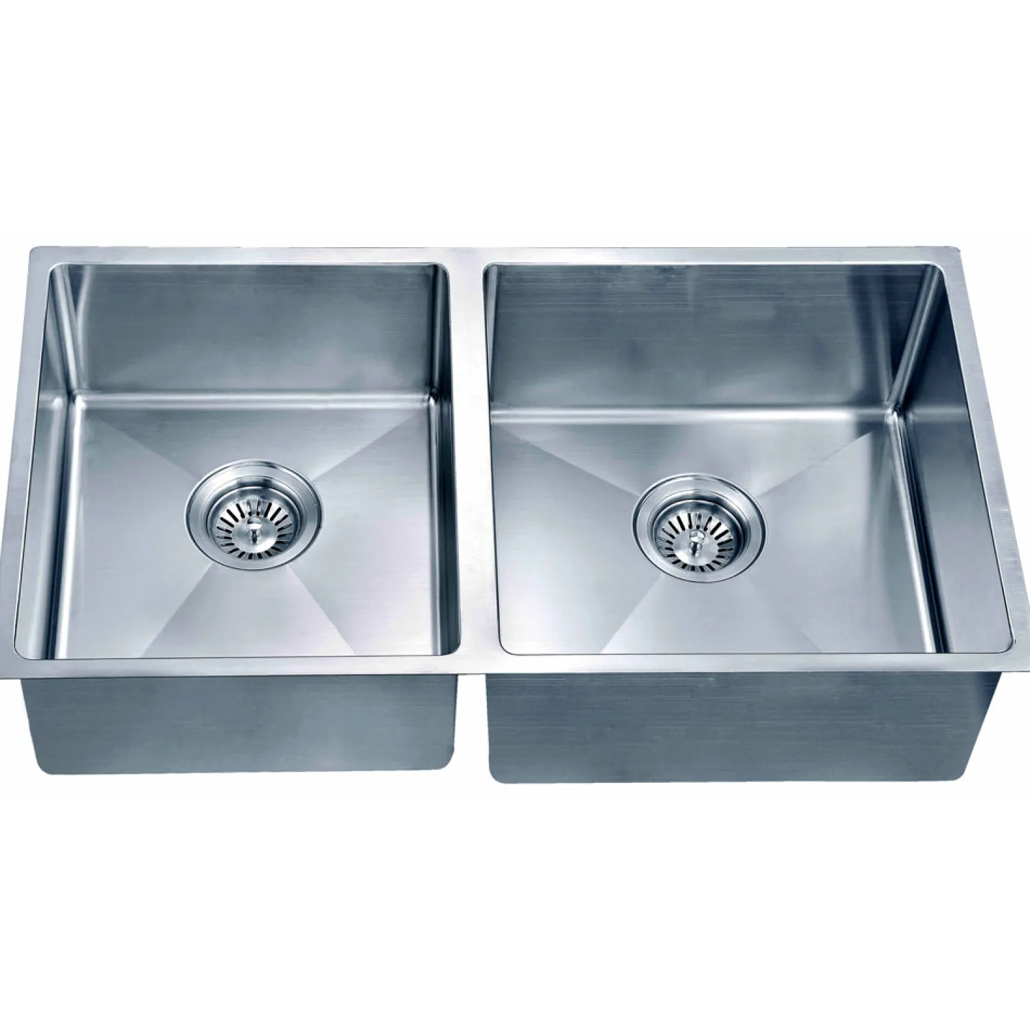 Sale Dawn Undermount Small Corner Radius Double Bowl Sink Stainless Steel Sinks|Double Bowl Sinks