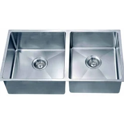 Clearance Dawn Undermount Small Corner Radius Double Bowl Sink Stainless Steel Sinks|Double Bowl Sinks