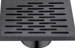 Online Dawn Yangtze River Series Square Shower Drain 5-Inch Dark Brown Finished Shower Drains