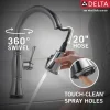 Online Cassidy Single Handle Pull-Down Kitchen Faucet with TouchO and ShieldSpray Touchless, Sensor And Tap Activated Kitchen Faucets