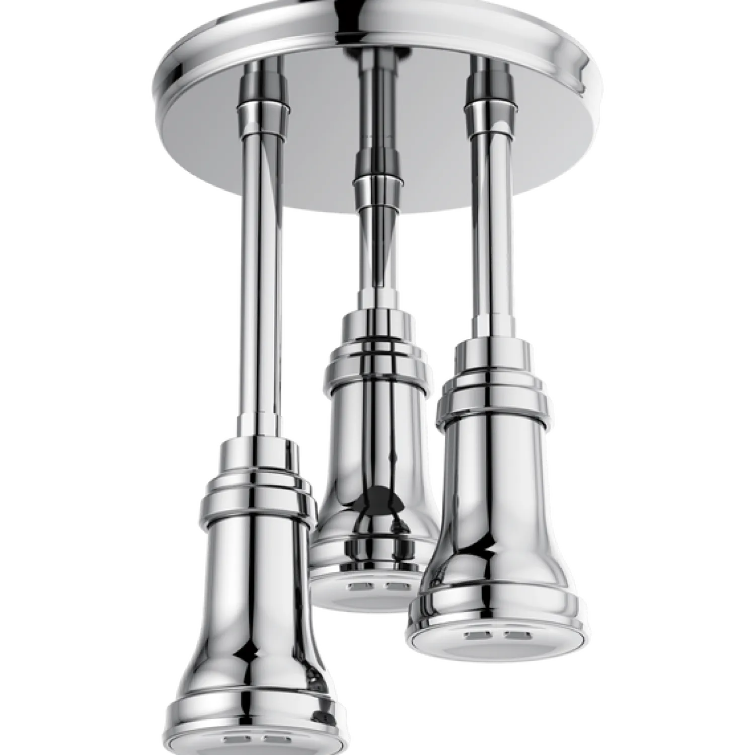 New H2Okinetic Pendant Raincan Shower Head Shower Heads