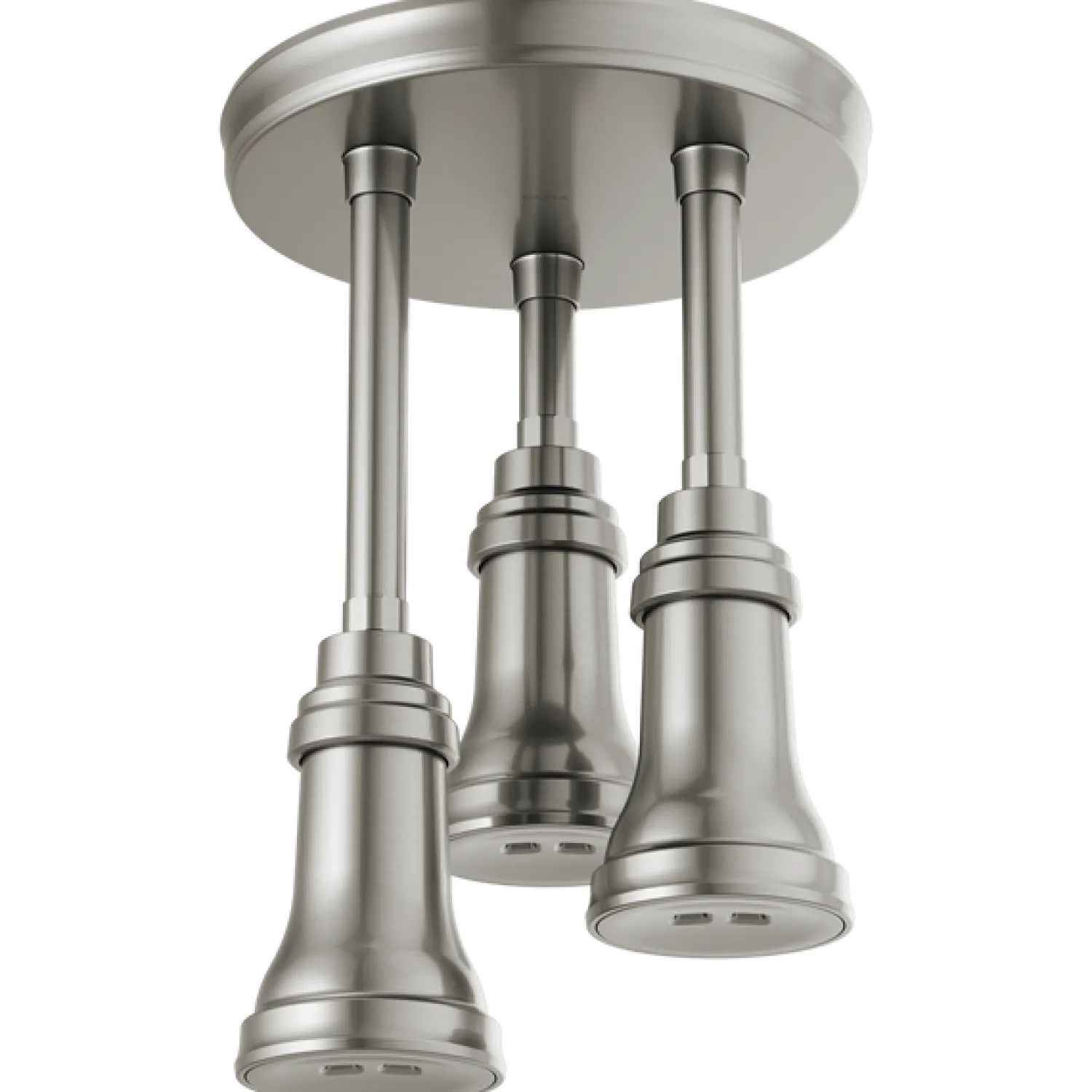 New H2Okinetic Pendant Raincan Shower Head Shower Heads