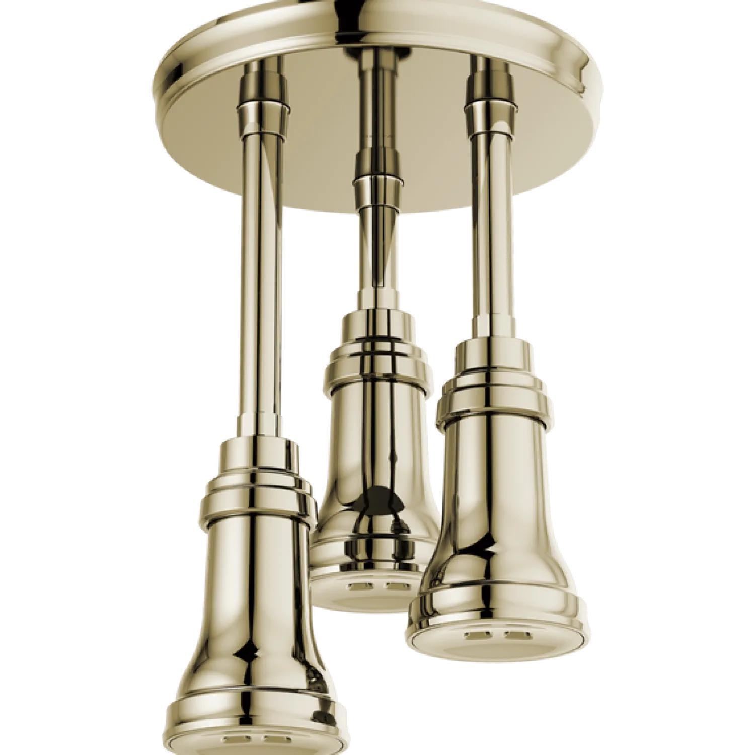New H2Okinetic Pendant Raincan Shower Head Shower Heads
