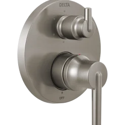 Outlet Trinsic Contemporary Two Handle Monitor 14 Series Valve Trim with 6-Setting Integrated Diverter Delta Valves, Trims And Diverters