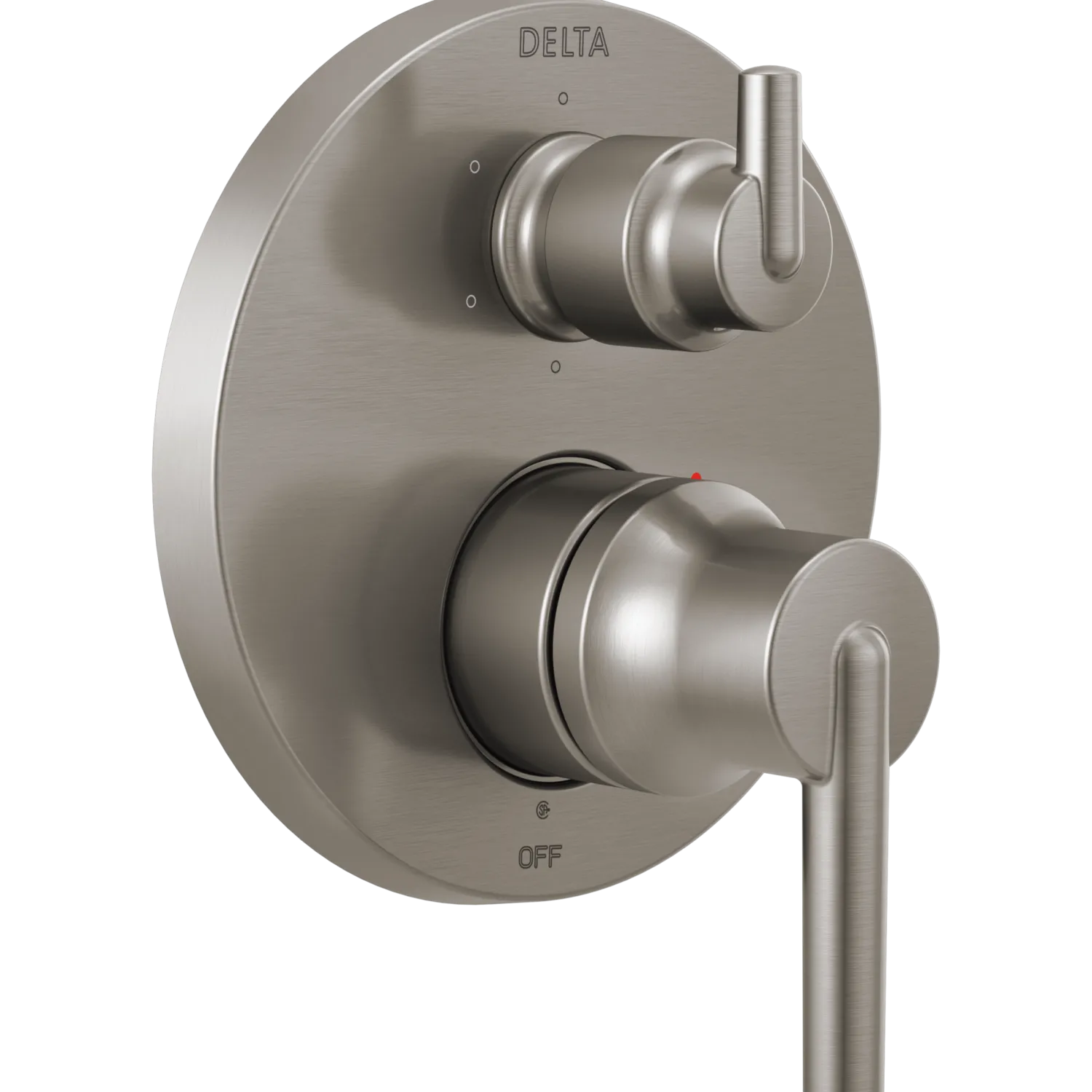 Outlet Trinsic Contemporary Two Handle Monitor 14 Series Valve Trim with 6-Setting Integrated Diverter Delta Valves, Trims And Diverters