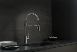 Outlet Trinsic Pro Single Handle Pull-Down Kitchen Faucet With Spring Spout Single Hole