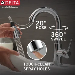 Discount Trinsic Single Handle Pull-Down Bar Faucet Single Hole|Bar Faucets