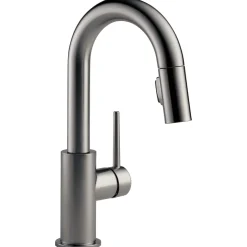 New Trinsic Single Handle Pull-Down Bar/Prep Kitchen Limited Swivel Bar Faucets