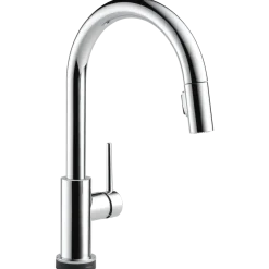 Best Trinsic Single Handle Pull-Down Kitchen Faucet with TouchO Technology Touchless, Sensor And Tap Activated Kitchen Faucets|Single Hole