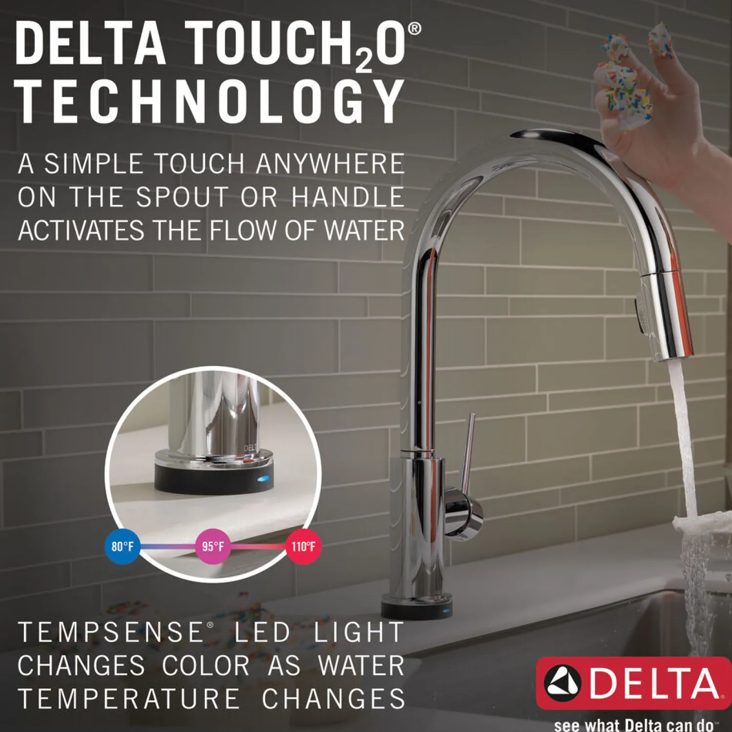 Best Trinsic Single Handle Pull-Down Kitchen Faucet with TouchO Technology Touchless, Sensor And Tap Activated Kitchen Faucets|Single Hole