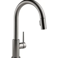 Discount Trinsic Single Handle Pull Down Kitchen Faucet Single Hole
