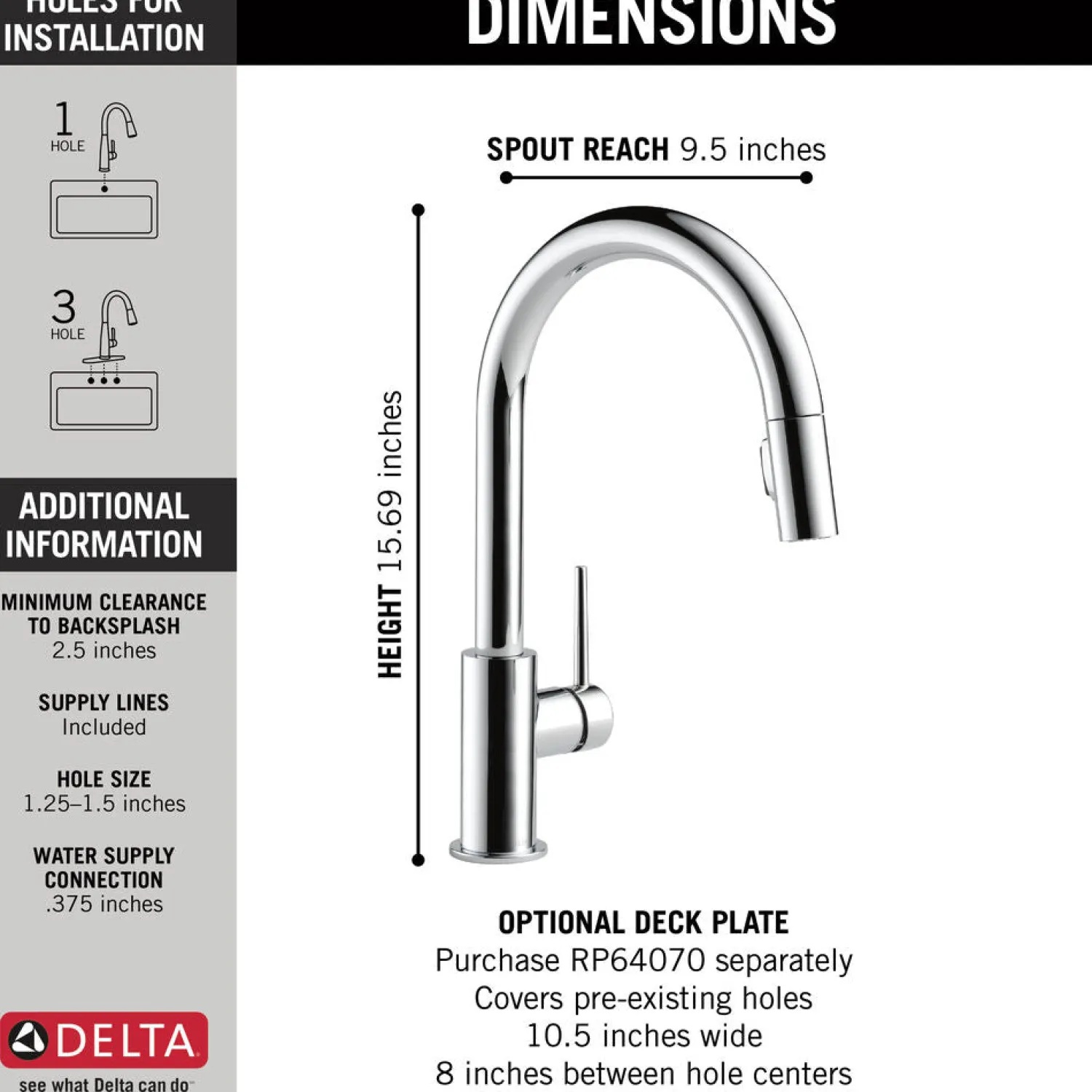 Discount Trinsic Single Handle Pull Down Kitchen Faucet Single Hole