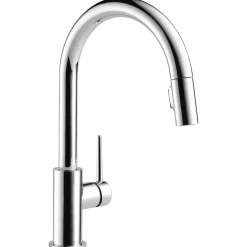 Discount Trinsic Single Handle Pull Down Kitchen Faucet Single Hole