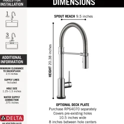 Sale Trinsic Single Handle Pull-Down Spring Spout Kitchen Faucet with TouchO Technology Touchless, Sensor And Tap Activated Kitchen Faucets|Single Hole