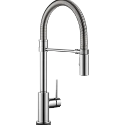 Sale Trinsic Single Handle Pull-Down Spring Spout Kitchen Faucet with TouchO Technology Touchless, Sensor And Tap Activated Kitchen Faucets|Single Hole