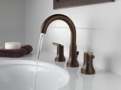 Discount Trinsic Two Handle Widespread Bathroom Faucet w/ Drain 8" Widespread