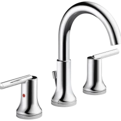 Discount Trinsic Two Handle Widespread Bathroom Faucet w/ Drain 8