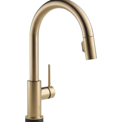 Clearance Trinsic VoiceIQ™ Single-Handle Pull-Down Kitchen Faucet with TouchO Technology Touchless, Sensor And Tap Activated Kitchen Faucets|Single Hole