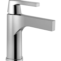 Outlet Zura Single Handle Bathroom Faucet with Drain in Chrome Single Hole
