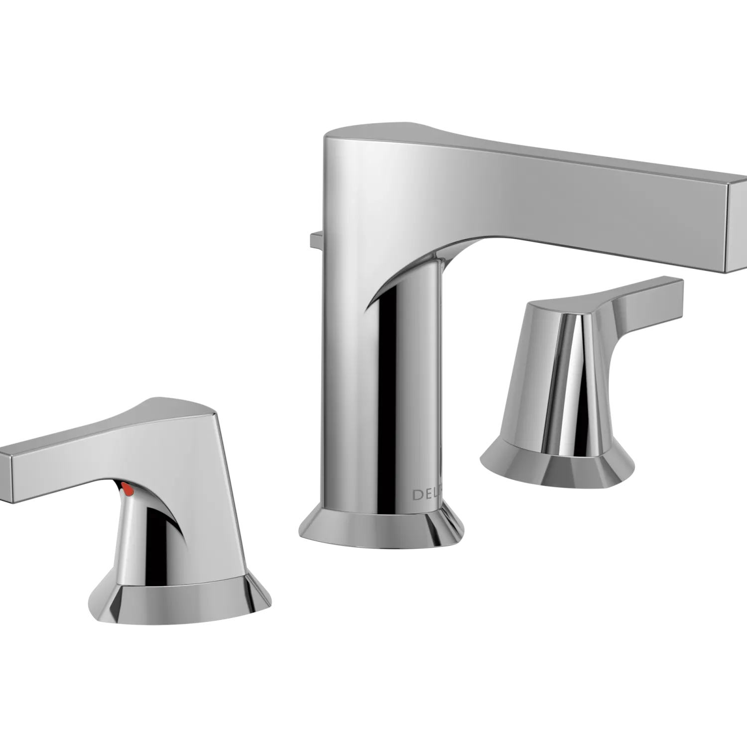 New Zura Two Handle Widespread Bathroom Faucet In Chrome 8" Widespread