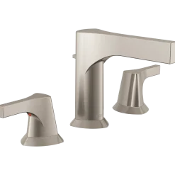 Online Zura Two Handle Widespread Bathroom Faucet in Stainless 8" Widespread