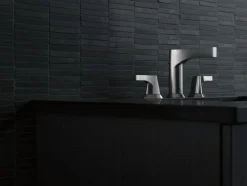 Online Zura Two Handle Widespread Bathroom Faucet in Stainless 8