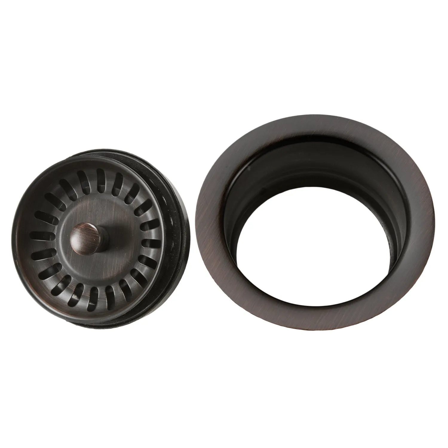 Outlet 3.5″ Deluxe Garbage Disposal Drain w/ Basket – Oil Rubbed Bronze Sink Drains, Disposer Flanges & Air Gaps|Garbage Disposals & Parts